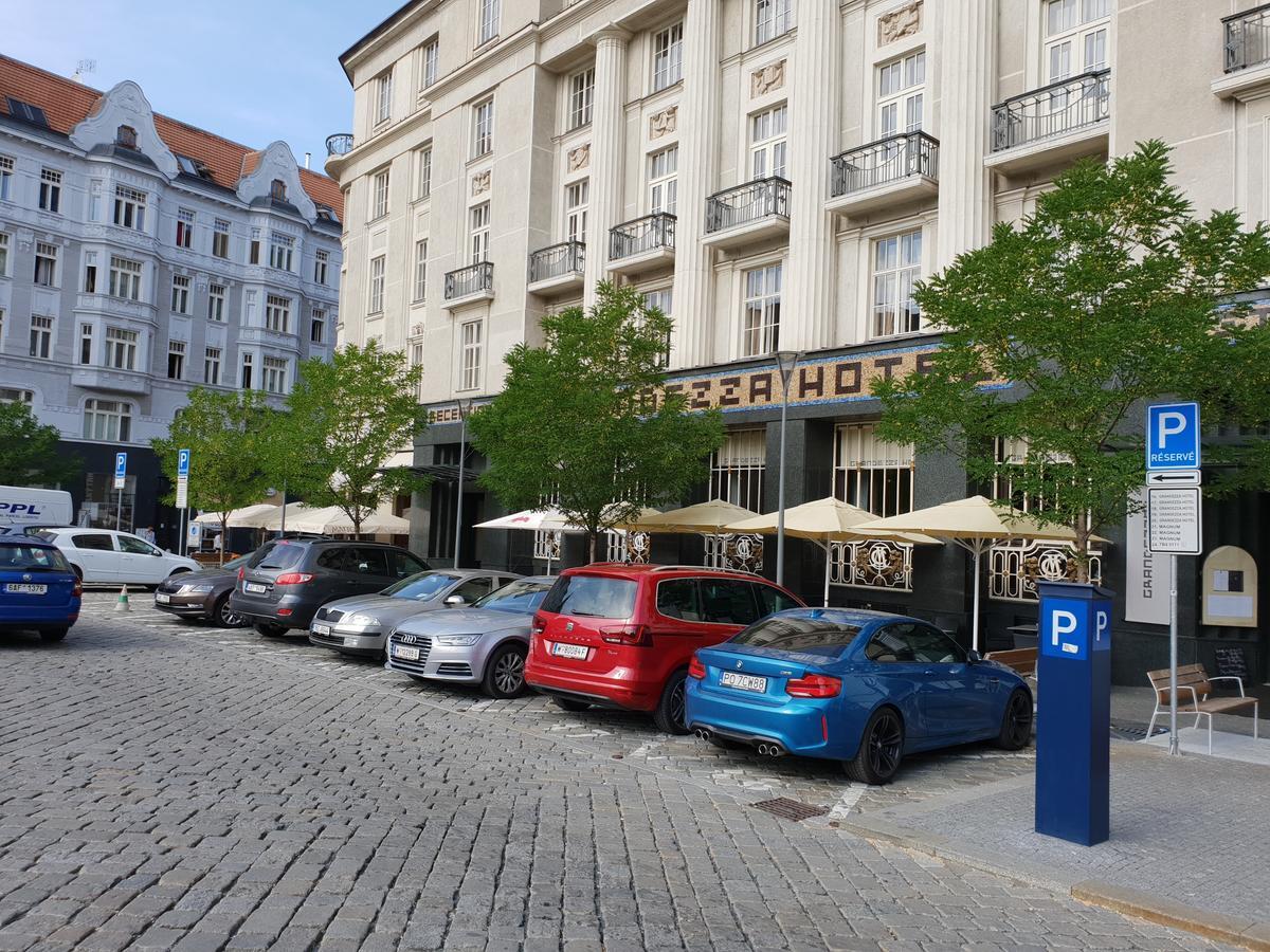 Ferienwohnung Zelny Trh 31 Brünn Exterior foto